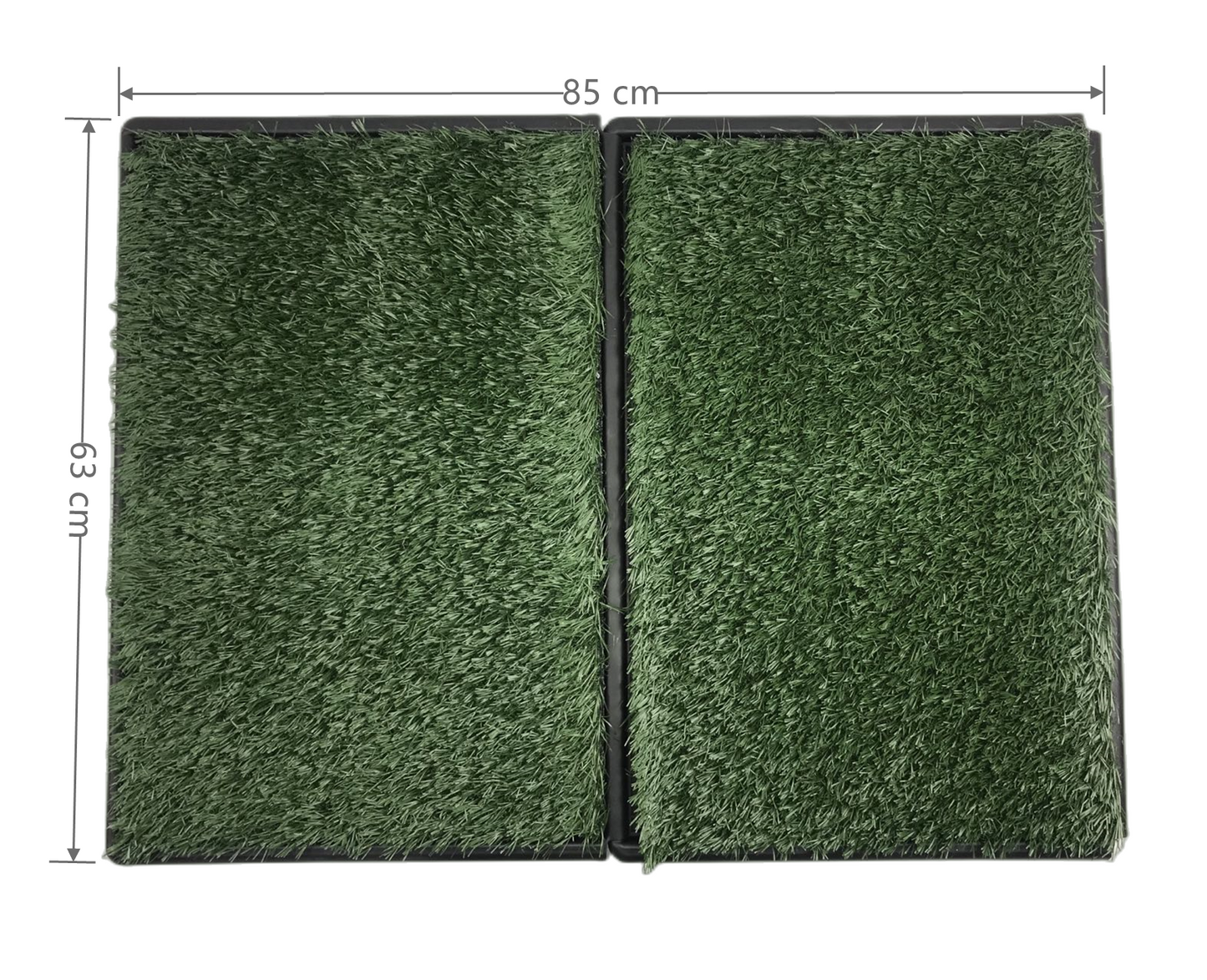 YES4PETS Indoor Dog Puppy Toilet Grass Potty Training Mat Loo Pad 85 x 63 cm