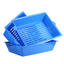 YES4PETS Lift and Sift Self Cleaning Kitty Litter Trays Cat Litter Tray Toilet Sifting Slotted Trays