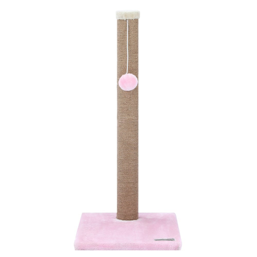 65 cm Cat Kitten Single Scratching Post with Toy