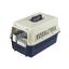 YES4PETS Small Dog Cat Rabbit Crate Pet Carrier Airline Cage With Bowl and Tray-Dark Blue