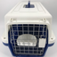 YES4PETS Medium Dog Cat Crate Pet Carrier Airline Cage With Bowl & Tray-Navy