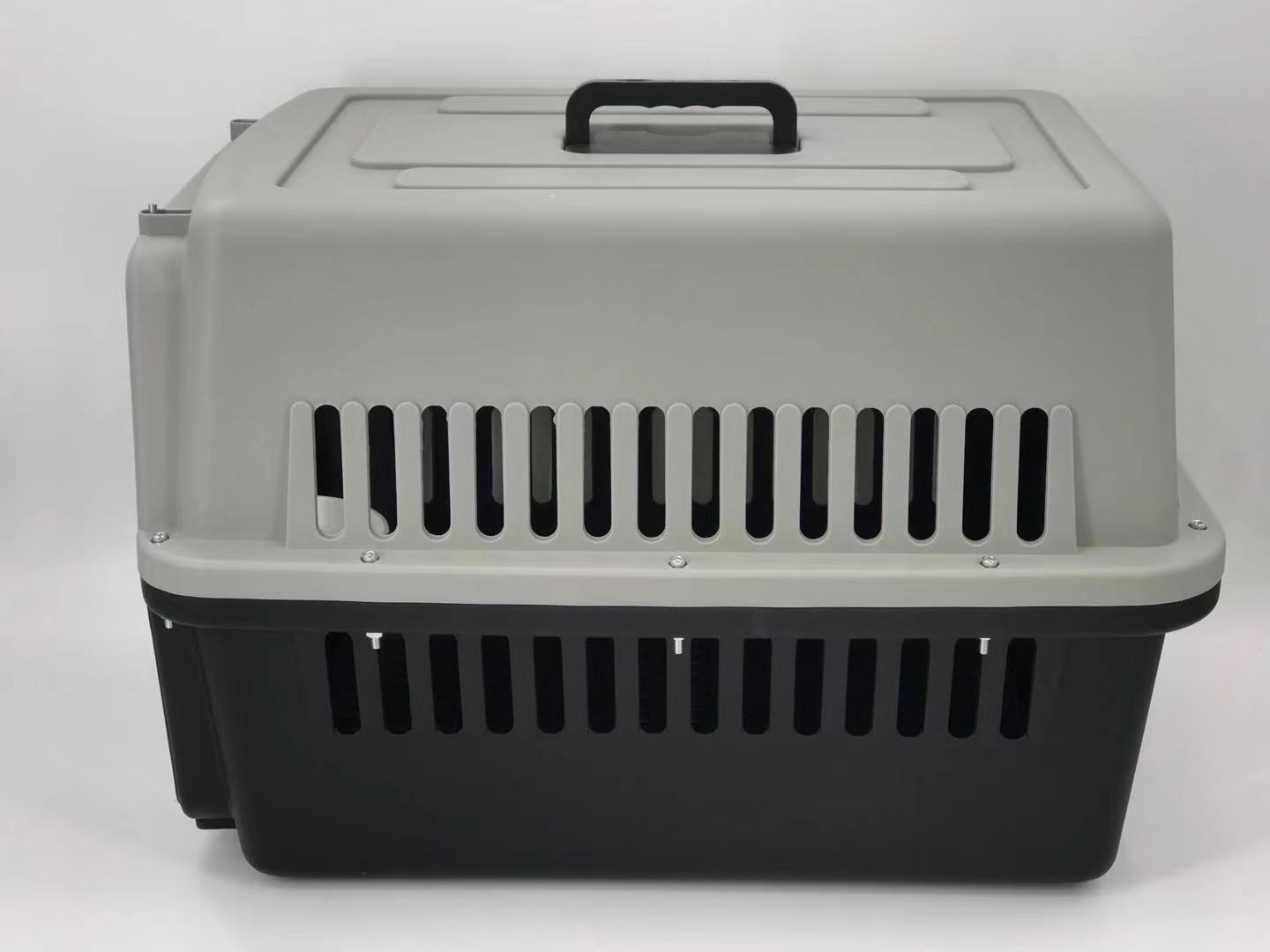 YES4PETS Large Dog Cat Crate Pet Carrier Rabbit Airline Cage With Tray And Bowl