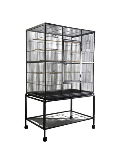 YES4PETS 140 cm Large Bird Cage Parrot Budgie Aviary With Stand