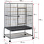 YES4PETS 140 cm Large Bird Cage Parrot Budgie Aviary With Stand