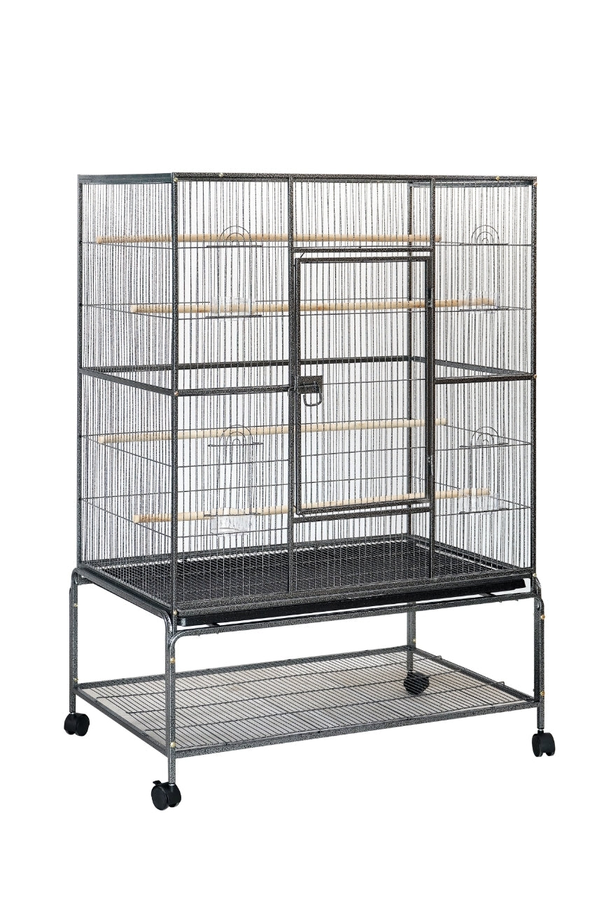 YES4PETS 140 cm Large Bird Cage Parrot Budgie Aviary With Stand