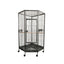 YES4PETS 162cm Large Corner Bird Cage Pet Parrot Aviary Perch Castor Wheel