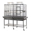 YES4PETS XL 184 cm Bird Cage Pet Parrot Aviary  Perch Castor Wheel Removable Divider