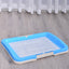 YES4PETS Large Portable Dog Potty Training Tray Pet Puppy Toilet Trays Loo Pad Mat Blue