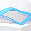 YES4PETS Large Portable Dog Potty Training Tray Pet Puppy Toilet Trays Loo Pad Mat Blue