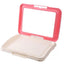 YES4PETS Large Portable Dog Potty Training Tray Pet Puppy Toilet Trays Loo Pad Mat Pink