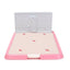 YES4PETS Large Portable Dog Potty Training Tray Pet Puppy Toilet Trays Loo Pad Mat Pink