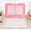 YES4PETS Large Portable Dog Potty Training Tray Pet Puppy Toilet Trays Loo Pad Mat Pink