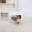 YES4PETS Cat Kitten Bed Cave Small Dog House Kennel Plastic Pet Pod Bedding Igloo White