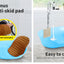 YES4PETS Pet Bed Small Plastic Dog Bedding Sleeping Resting Washable Basket Blue