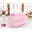 YES4PETS Small Dog Cat Crate Pet Rabbit Guinea Pig Ferret Carrier Cage With Mat-Pink