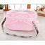 YES4PETS Small Dog Cat Crate Pet Rabbit Guinea Pig Ferret Carrier Cage With Mat-Pink