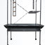 YES4PETS XXL Bird Cage Parrot Playpen Gym Toy Stand With Swing Ladders On Wheels