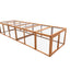 YES4PETS 290 cm XL Chicken Coop Run Guinea Pig Cage Villa Extension Rabbit Hutch Cat Kitten House Pen