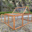 YES4PETS Large Chicken Coop Run Guinea Pig Cage Villa Extension Rabbit Hutch House Pen