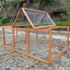 YES4PETS Large Chicken Coop Run Guinea Pig Cage Villa Extension Rabbit Hutch House Pen