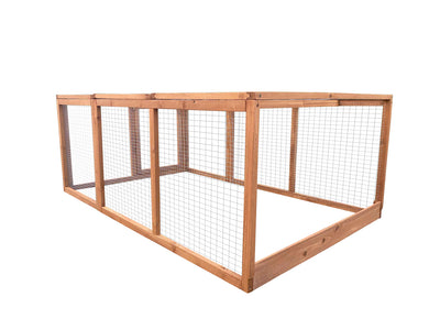 YES4PETS Large Chicken Coop Run Guinea Pig Cage Villa Extension Rabbit Hutch House Pen