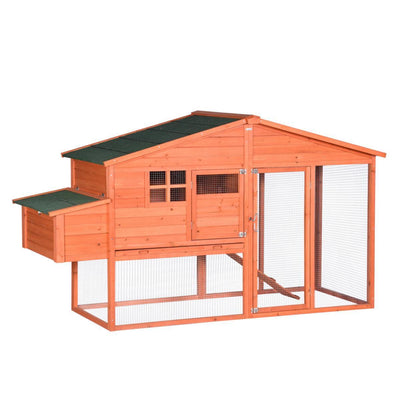 YES4PETS XL Chicken Coop Rabbit Guinea Pig Hutch Ferret Hen House