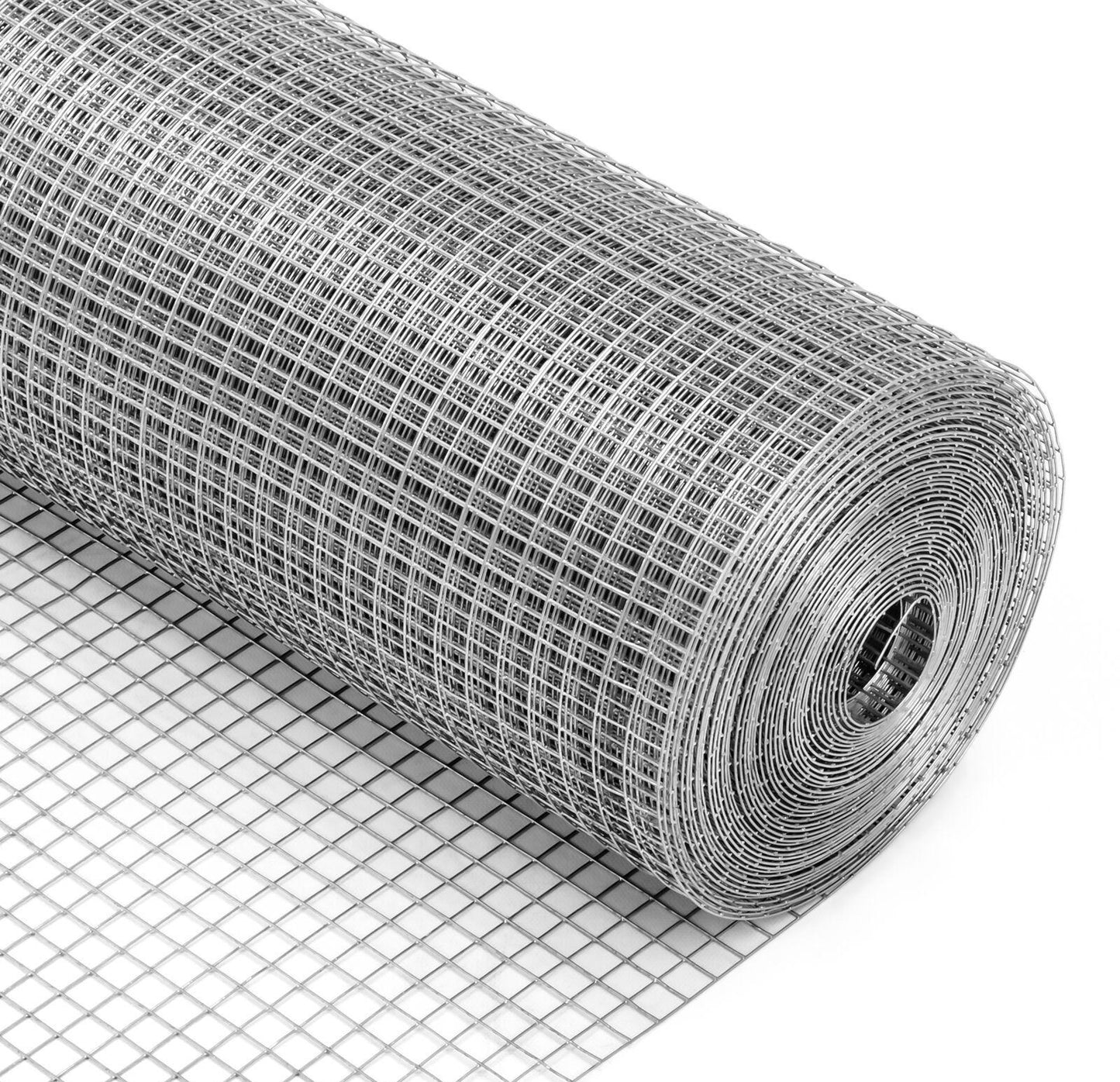 YES4PETS 1 x 2M Galvanised Wire Garden Mesh Pet Chicken Coop Fencing Bird Netting Mesh