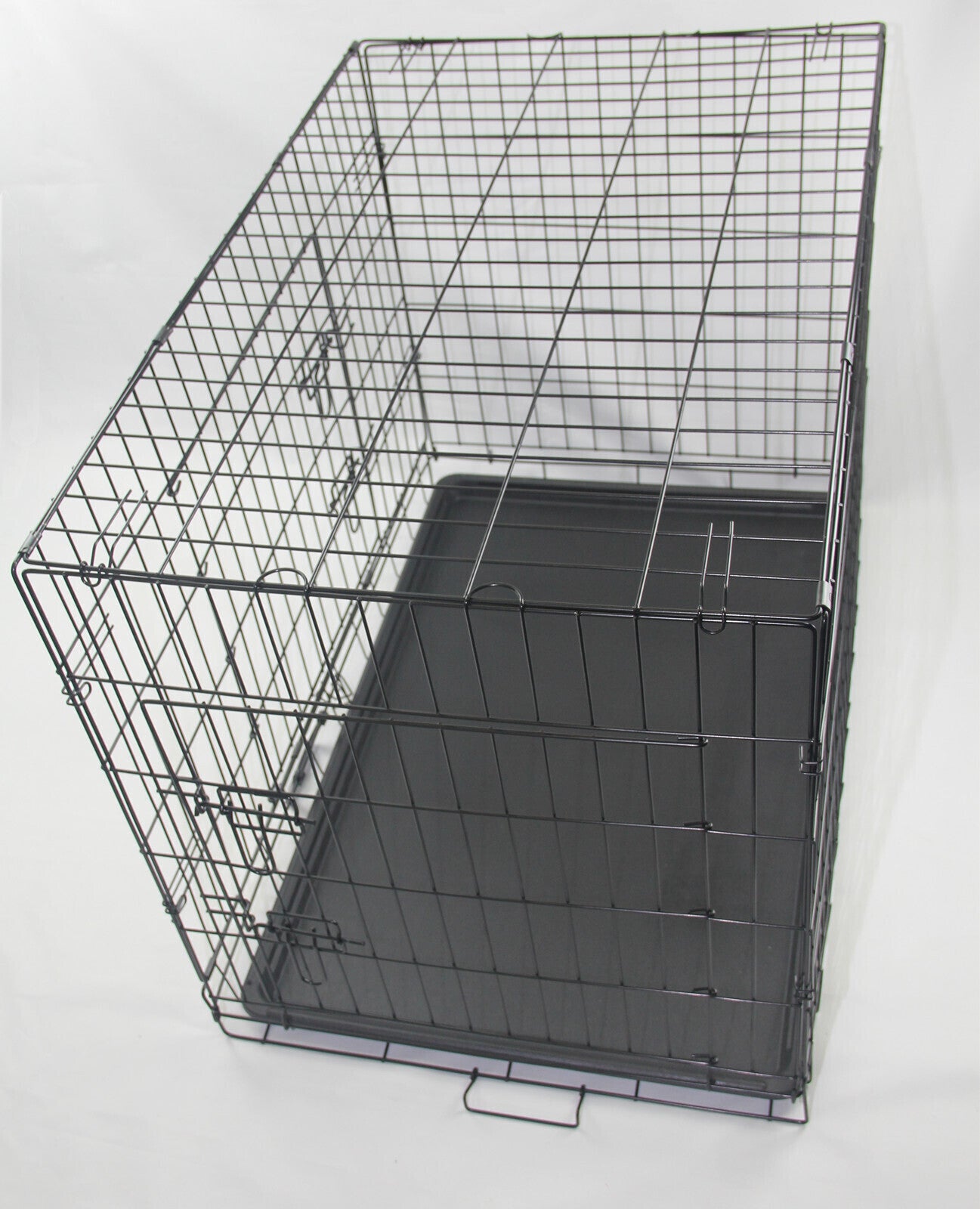 YES4PETS 30' Portable Foldable Dog Cat Rabbit Collapsible Crate Pet Cage with Blue Cover Mat