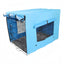 YES4PETS 30' Portable Foldable Dog Cat Rabbit Collapsible Crate Pet Cage with Blue Cover Mat