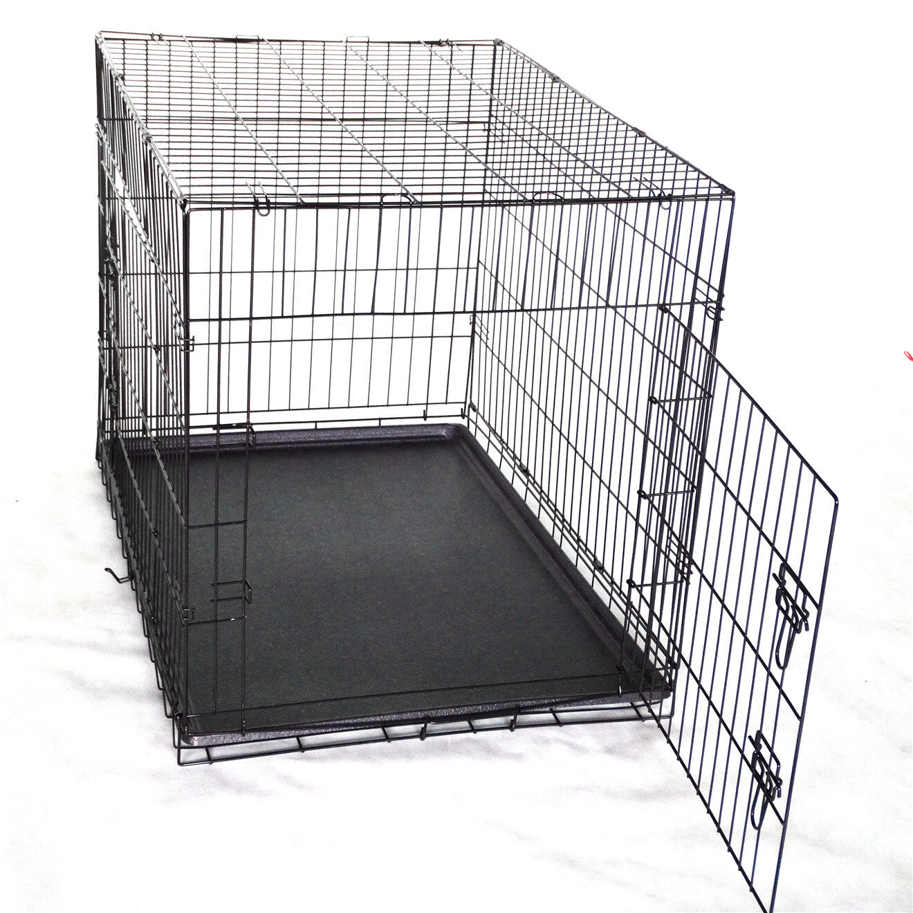 36' Portable Foldable Dog Cat Rabbit Collapsible Crate Pet Cage with Cover