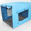 36' Portable Foldable Dog Cat Rabbit Collapsible Crate Pet Cage with Cover Mat