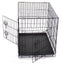 42' Portable Foldable Dog Cat Rabbit Collapsible Crate Pet Rabbit Cage with Cover