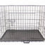 42' Portable Foldable Dog Cat Rabbit Collapsible Crate Pet Rabbit Cage with Cover