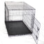 YES4PETS 42' Collapsible Metal Dog Puppy Crate Cat Rabbit Cage With Divider