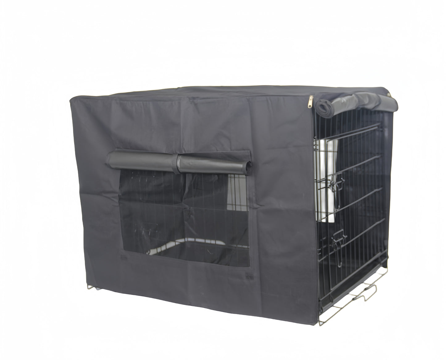 YES4PETS 48' Portable Foldable Dog Cat Rabbit Collapsible Crate Pet Rabbit Cage with Cover