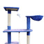 YES4PETS 193cm Cat Scratching Tree Post Sisal Pole Scratching Post Scratcher Tower Condo Blue