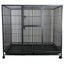 YES4PETS XXL Pet Dog Cat Parrot Cage Metal Crate Kennel Portable Puppy Cat Rabbit House