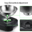 YES4PETS Stainless Steel Pet Bowl Water Bowls Portable Anti Slip Skid Feeder Dog Rabbit Cat