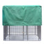 YES4PETS XXXXL Walk-in Bird Cat Dog Chicken Rabbit Cage Pet Parrot Aviary  Perch 219x158x203cm With Green Cover