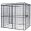 YES4PETS XXXXL Walk-in Bird Cat Dog Cage Pet Parrot Aviary  Perch 219x158x203cm With Green Cover