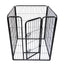 YES4PETS 4 Panels 100 cm Pet Dog Cat Puppy Rabbit Exercise Playpen Fence w Door