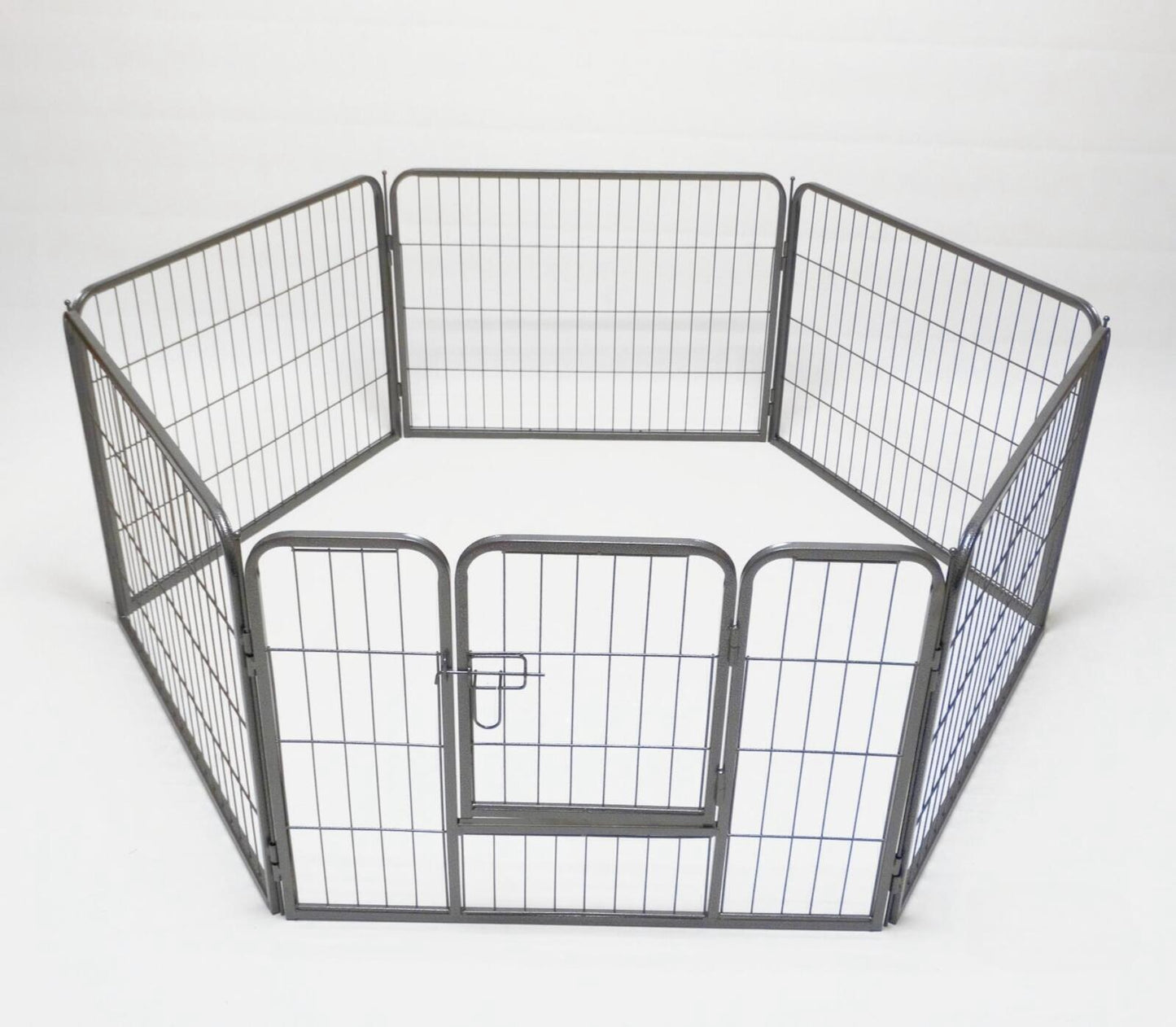 YES4PETS 6 Panel 60 cm Heavy Duty Pet Dog Puppy Cat Rabbit Exercise Playpen Fence With Cover