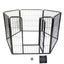 YES4PETS 6 Panels 80 cm Heavy Duty Pet Dog Cat Puppy  Rabbit Exercise Playpen Fence W Cover