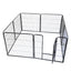 YES4PETS 80 cm Heavy Duty Pet Dog Cat Puppy  Rabbit Exercise Playpen Fence