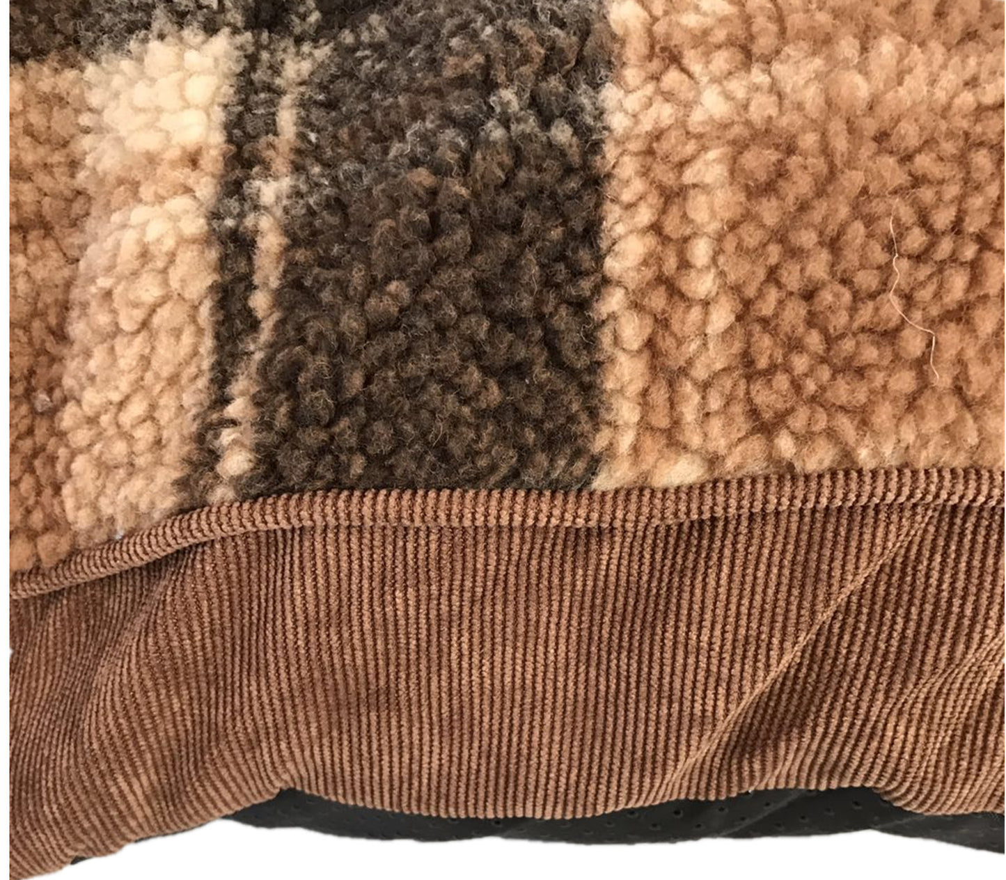 Medium Washable Soft Pet Dog Cat Bed Cushion Mattress-Brown