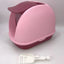 YES4PETS Portable Hooded Cat Toilet Litter Box Tray House with Handle and Scoop Pink