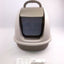 YES4PETS XL Portable Hooded Cat Toilet Litter Box Tray House w Charcoal Filter and Scoop