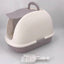 YES4PETS XL Portable Hooded Cat Toilet Litter Box Tray House w Charcoal Filter and Scoop