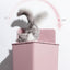 YES4PETS L Portable Hooded Cat Toilet Litter Box Tray House with Drawer and Scoop-Pink