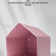 YES4PETS L Portable Hooded Cat Toilet Litter Box Tray House with Drawer and Scoop-Pink